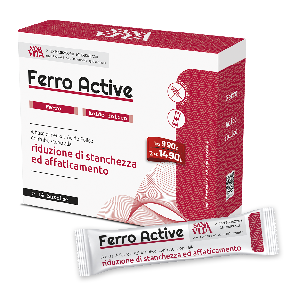 Sanavita Ferro Active 14 Bustine