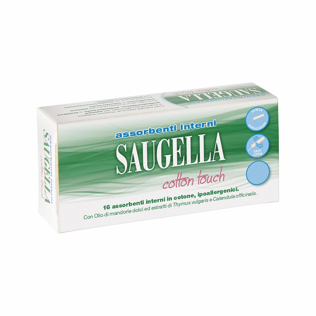 Saugella Cotton Touch Assorbenti Interni Regular 16 pezzi