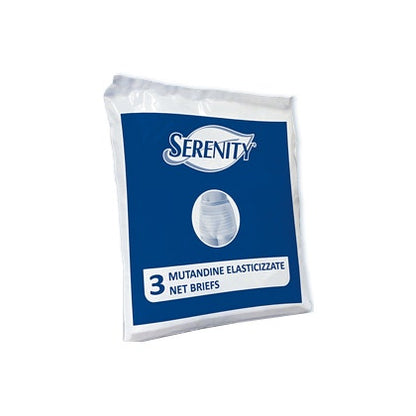 Serenity Mutandine A Rete Taglia M 3 Pezzi