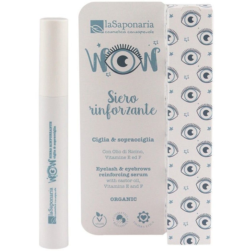 La Saponaria Wow Siero Rinforzante Ciglia/Sopracciglia 10ml