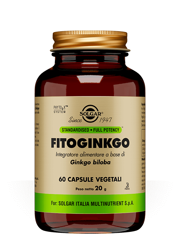 Solgar Fitoginkgo 60 capsule vegetali
