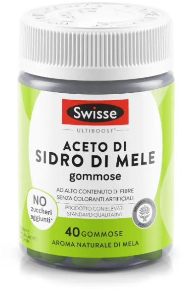 Swisse Aceto di Sidro di Mele 40 gommose