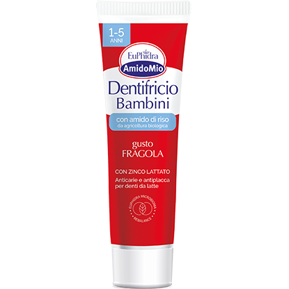 Euphidra Amidomio Dentifricio Fragola Anticarie E Antiplacca 50ml 1-5 Anni